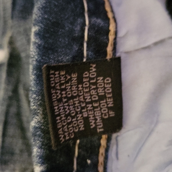 3/$30 TWENTY ONE BLACK Lowrise Denim Cut-off Frayed Slim Micro Mini Shorts - Picture 7 of 8